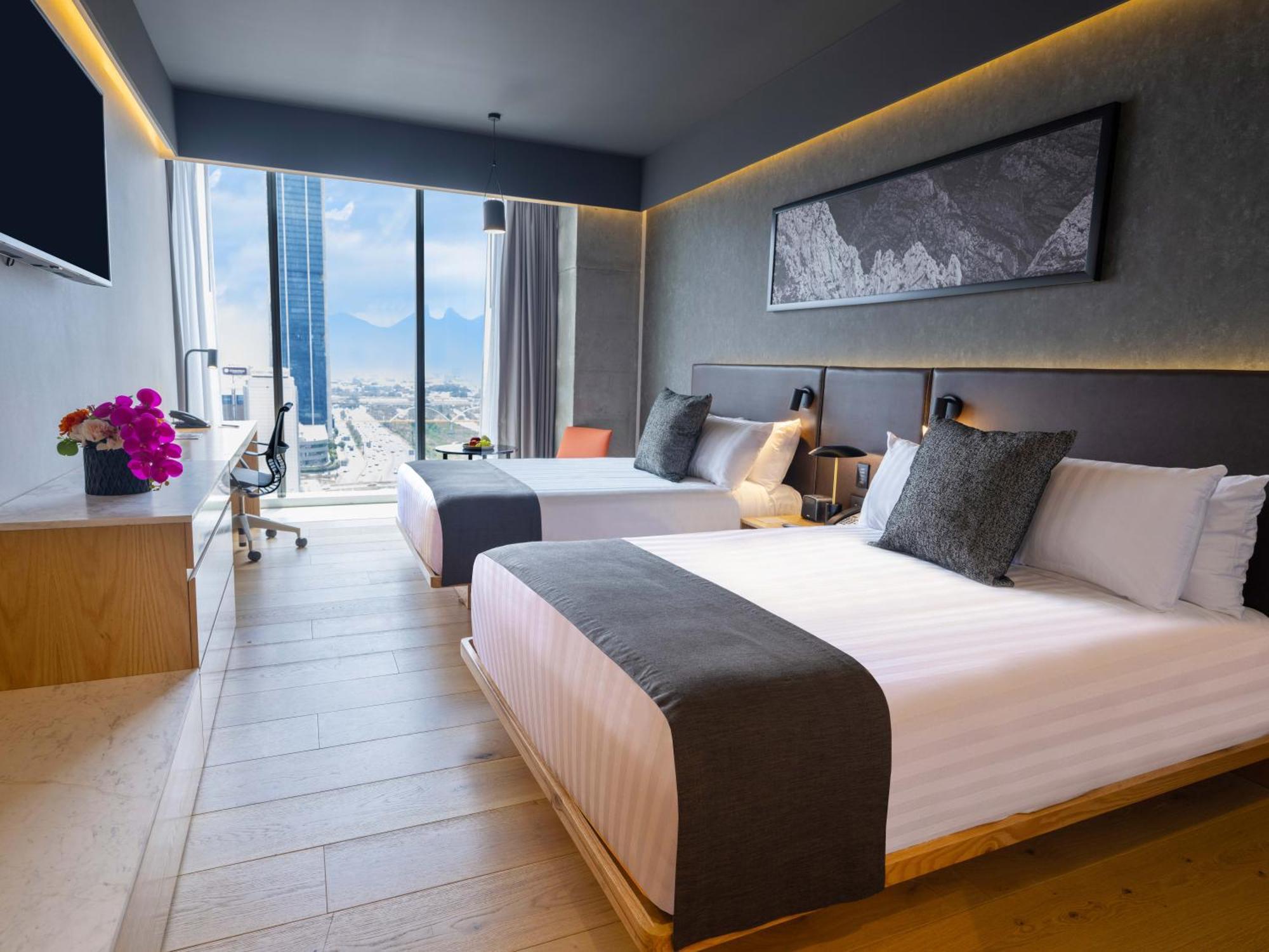Galeria Plaza Monterrey Hotel Bagian luar foto