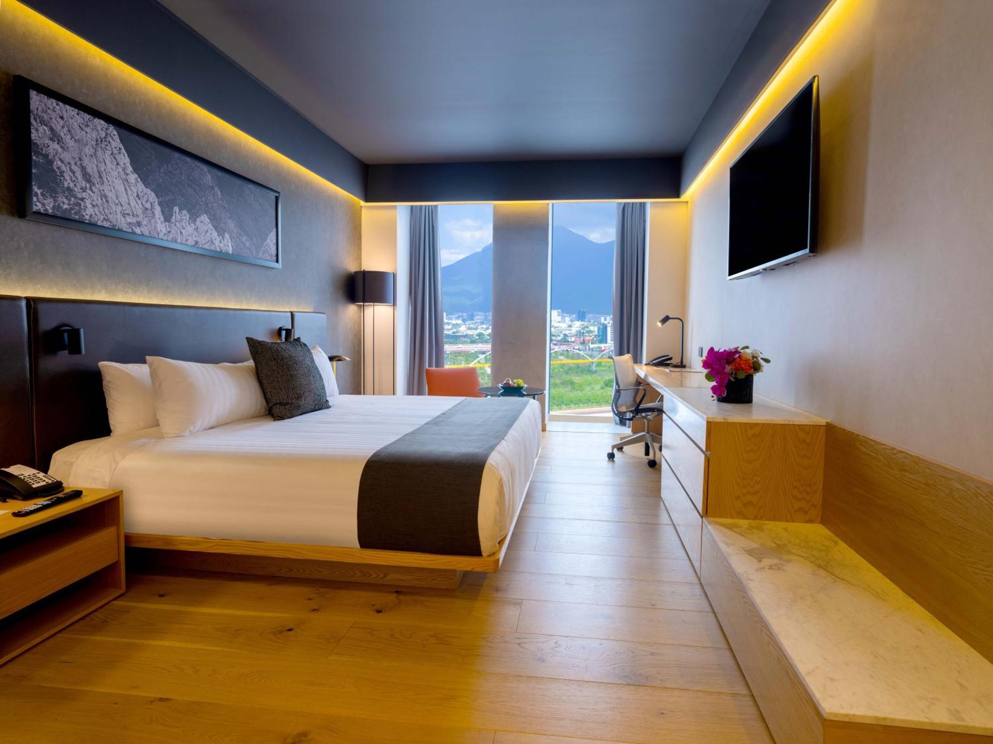 Galeria Plaza Monterrey Hotel Bagian luar foto