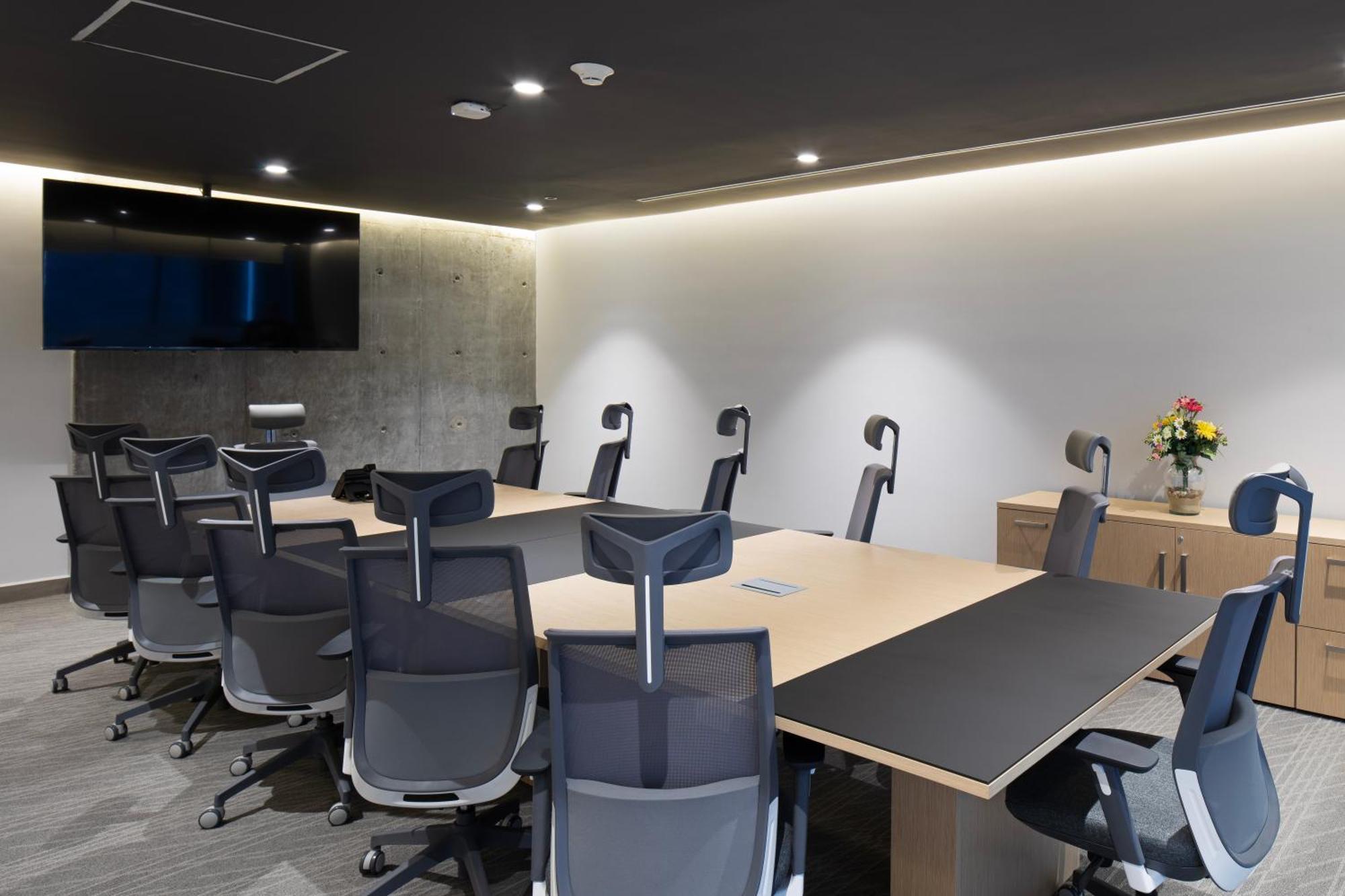Galeria Plaza Monterrey Hotel Bagian luar foto Meeting room
