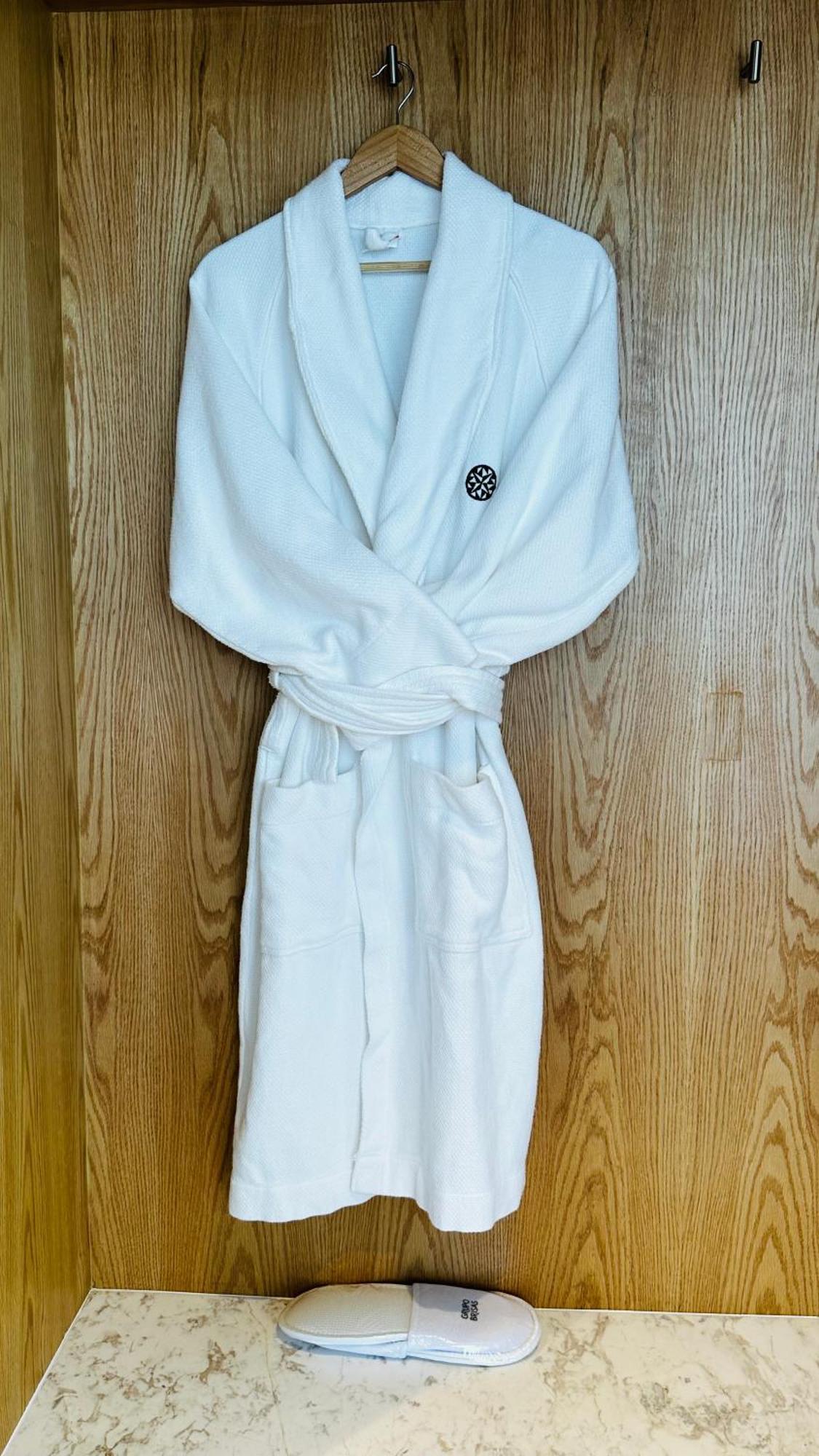 Galeria Plaza Monterrey Hotel Ruang foto A bathrobe